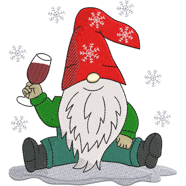 Cute Christmas Gnome Design