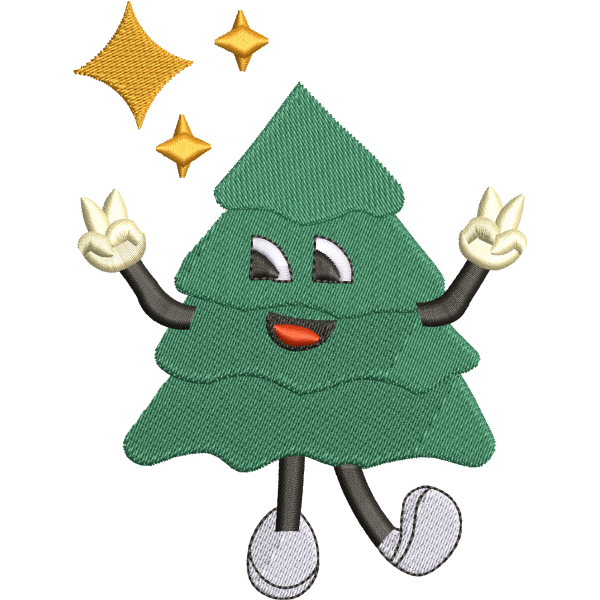 Cute Cartoon Tree Design