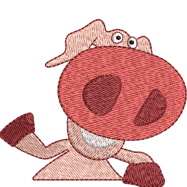 Waving Pig Design