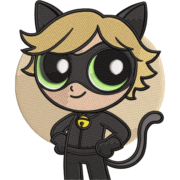 Cute Cat Boy Superhero Design