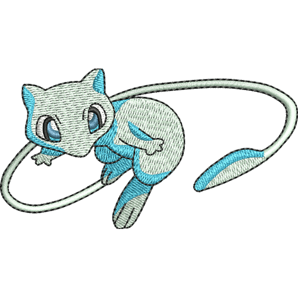 Cutie Blue Cat Design