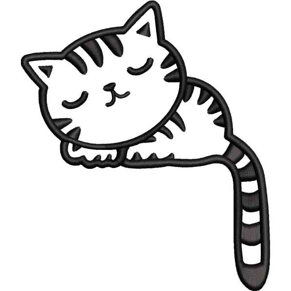 Black Cat Sleep Design