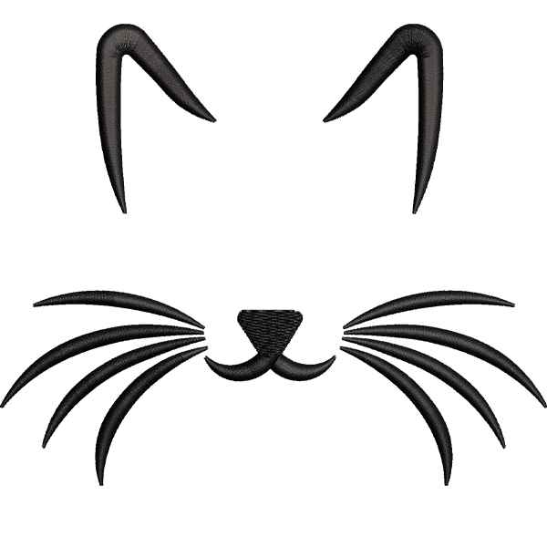 Cat Outlined Design