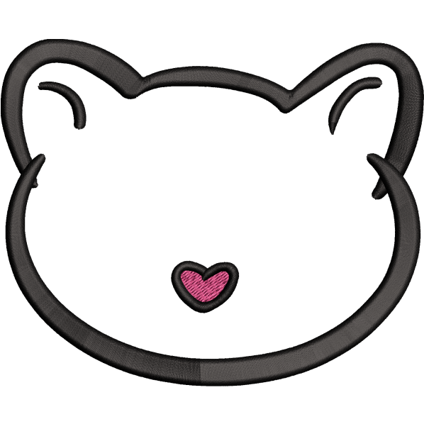 Baby Cat Face Design