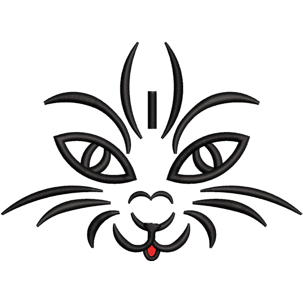 cat face design