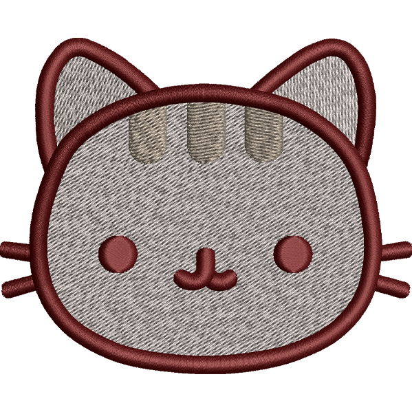 Grey Baby Cat Design