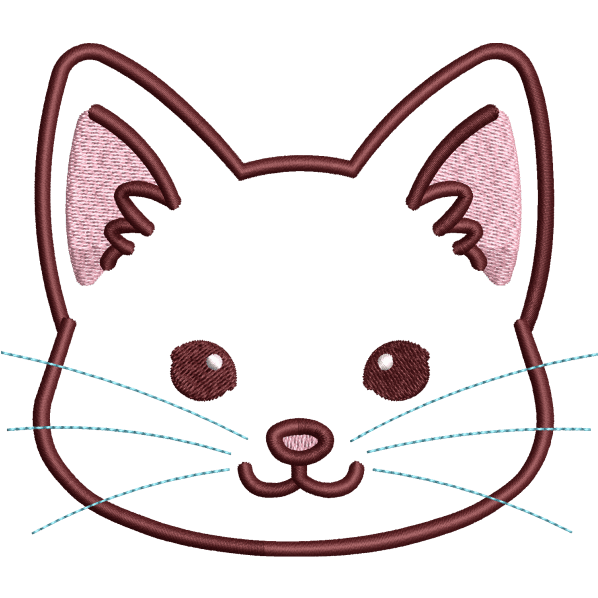 Pink Cat Face