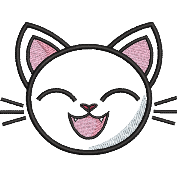 Smiley Cat Face Design