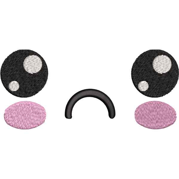 Cat Sad Face Design