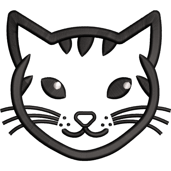 Wild Baby Cat Face