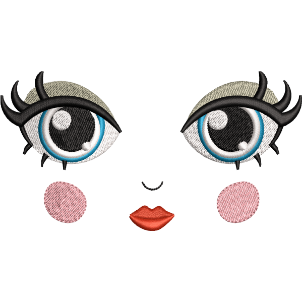 Cat Beautiful Face Design