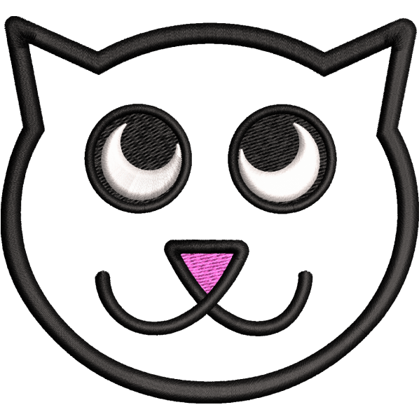 Cat Face Looking Up