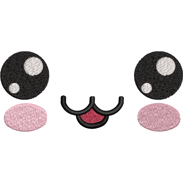 Cat Happy Face Design