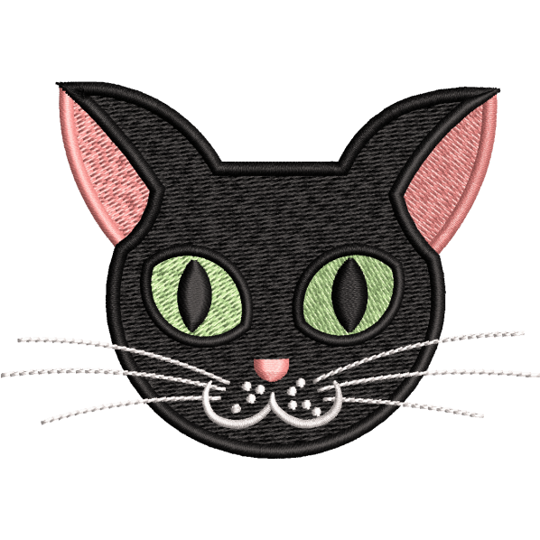 Shocking Black Cat Design