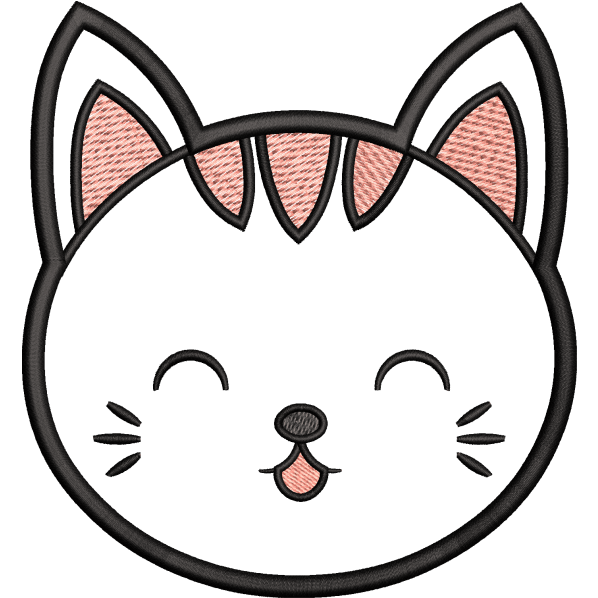 Baby Cat Smiling Design