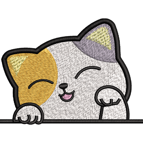 Happy Kitty Face Design