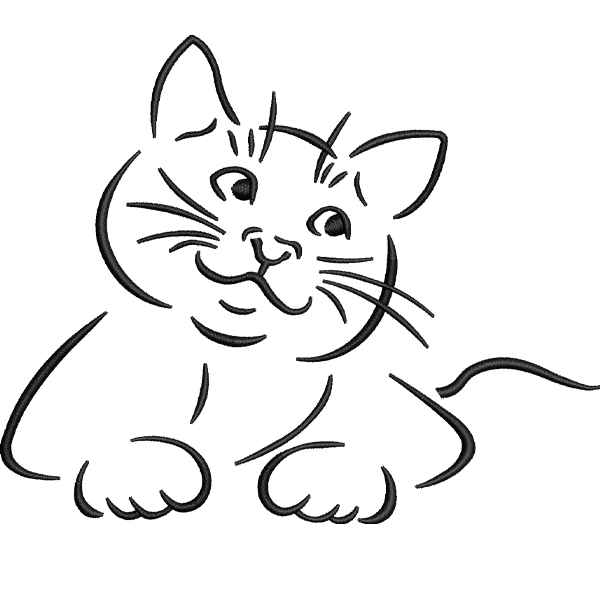 Smiling Cat Design