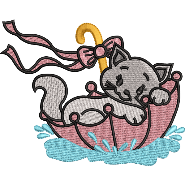 relaxing cat