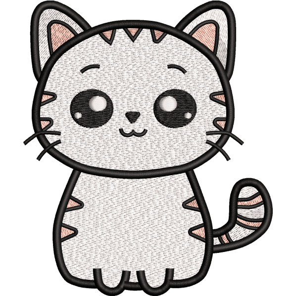 Swirly Cat Design