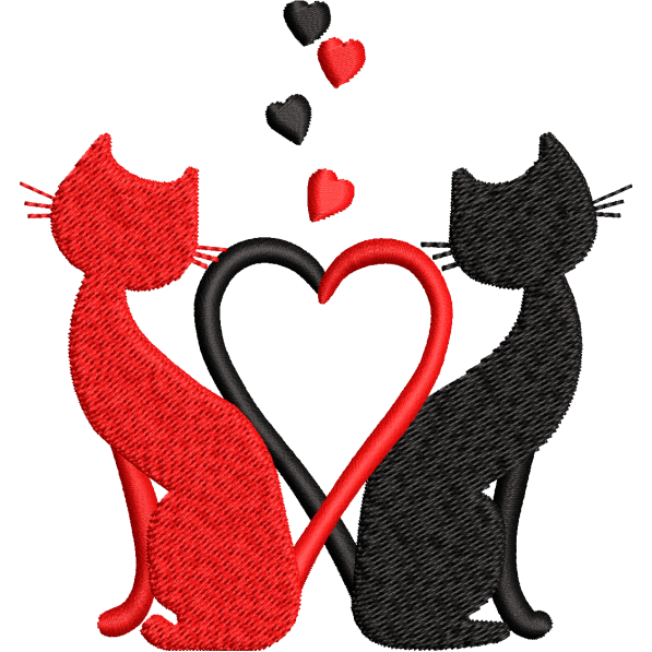 2 cats design