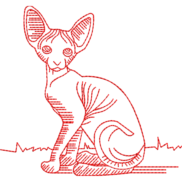 red cat design