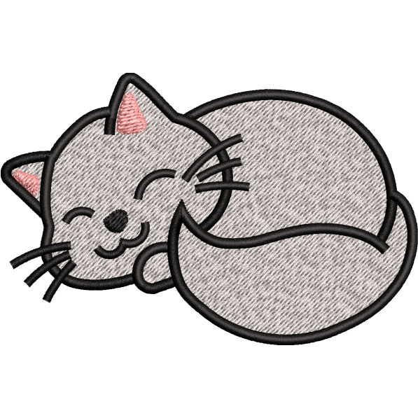 cat sleeping design