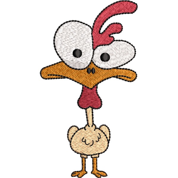 Big Face Chick Design