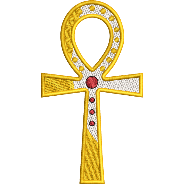 Ribbon Christian symbol