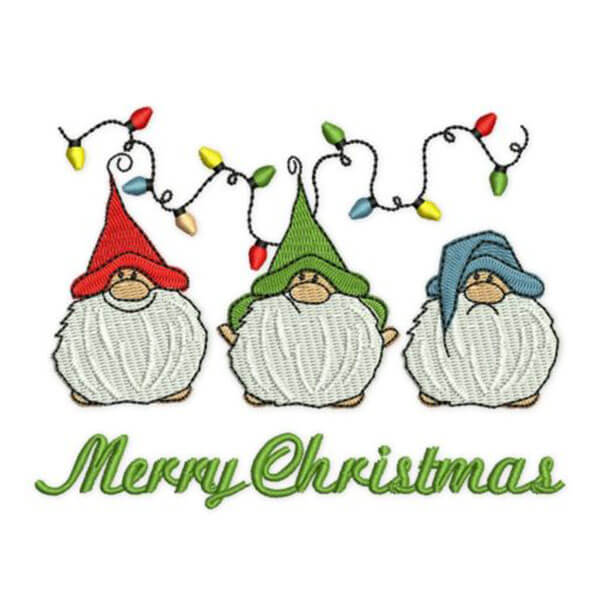 Christmas Embroidery Design 10