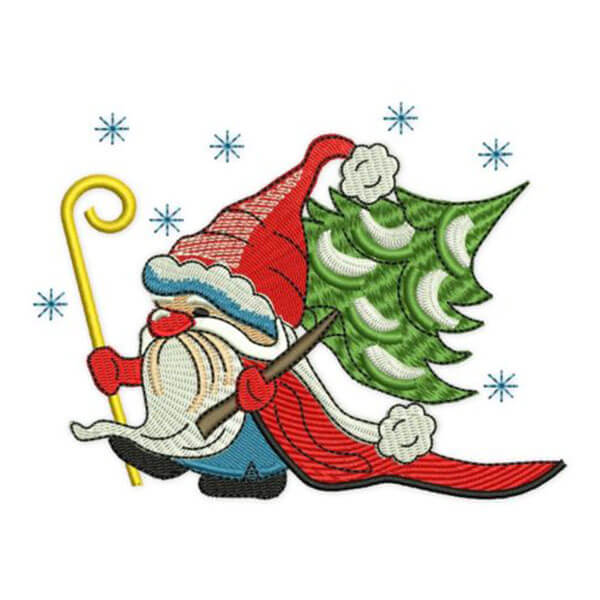 Christmas Embroidery Design 09