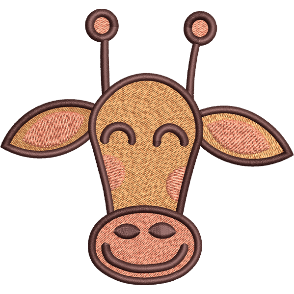 Happy Cow Face Design