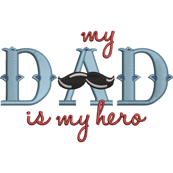 Dad Mustache Design