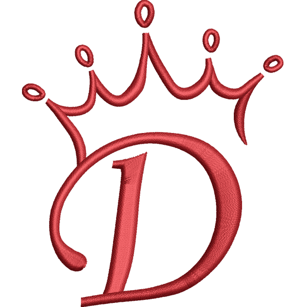 Crown Letter D Design
