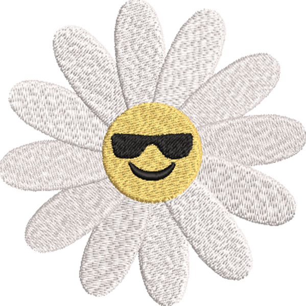 White Sunflower Design