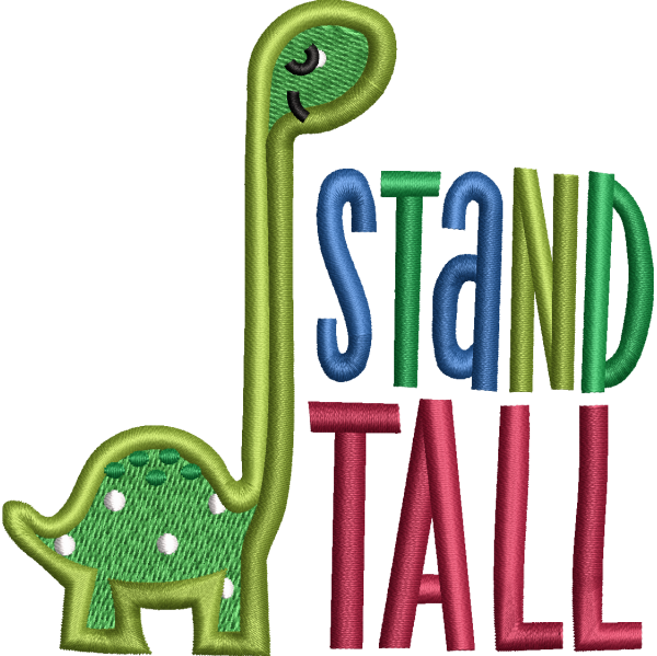Stand Tall Dinosaur Design