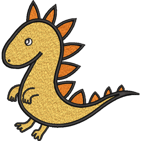 Standing Dinosaur Design