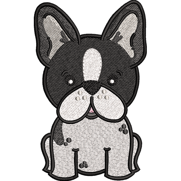 Baby black Dog Design