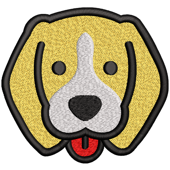 dog face design