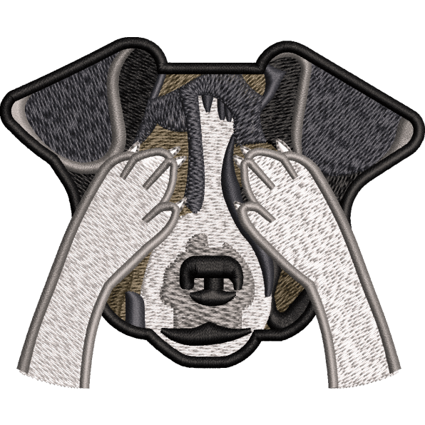 See No Evil Dog Design