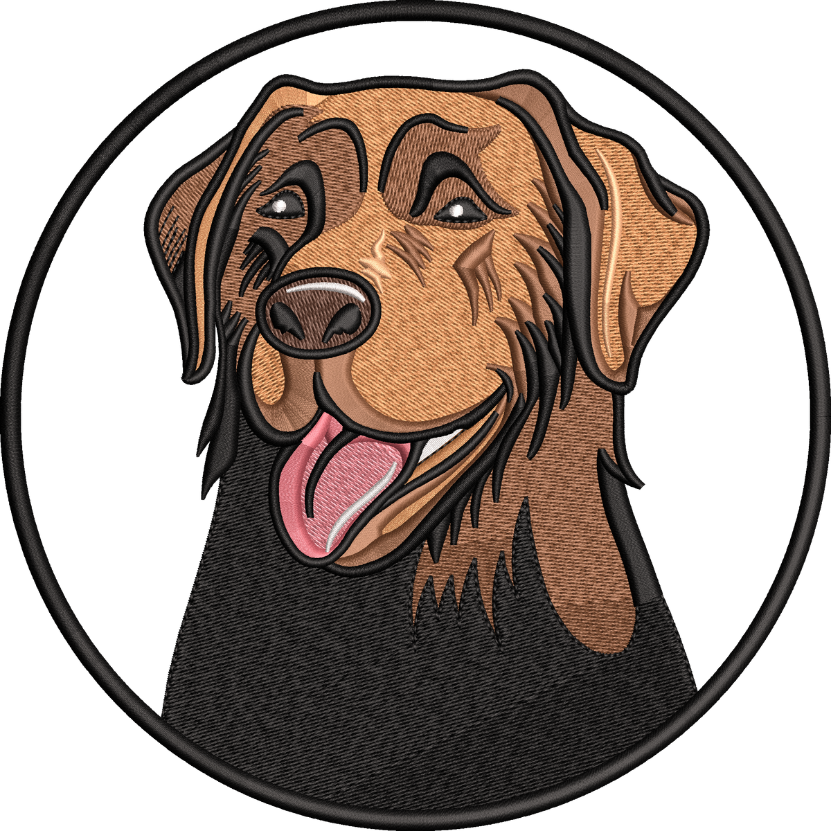 Rover Embroidery Design