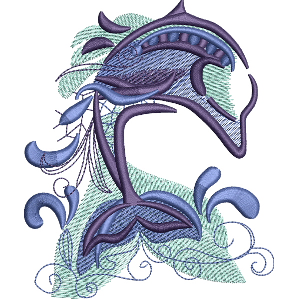 Beautiful Dolphin Design