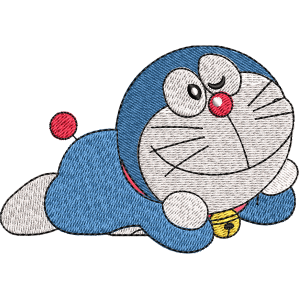 Laying Doraemon Design