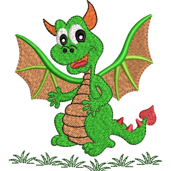 cute dragon design