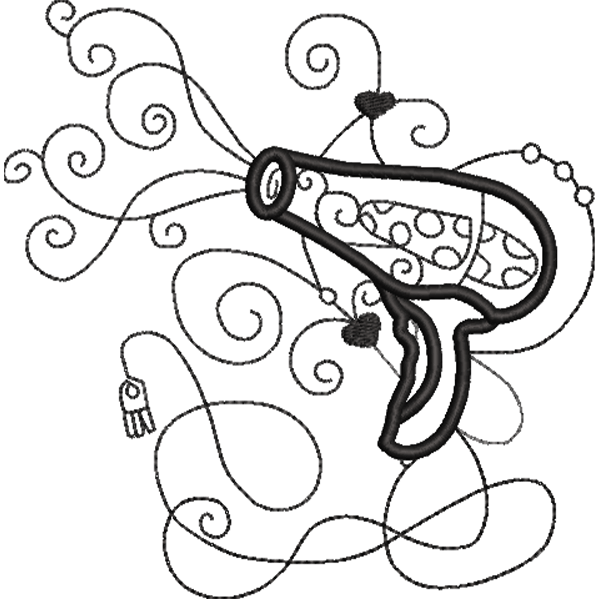Hair Dryer Skitch Design