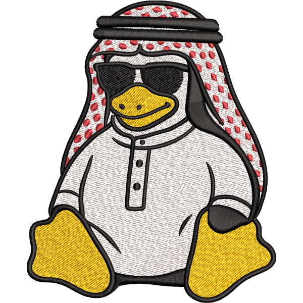 Arabic Duck Design