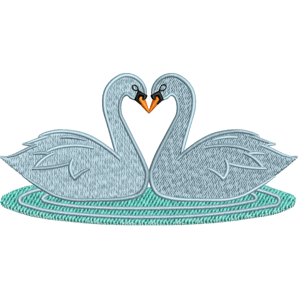 Couple Ducks Design