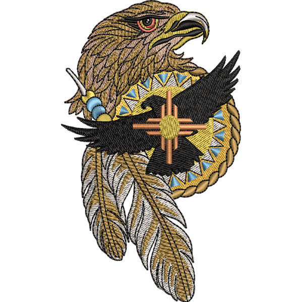 Eagle Monogram Design