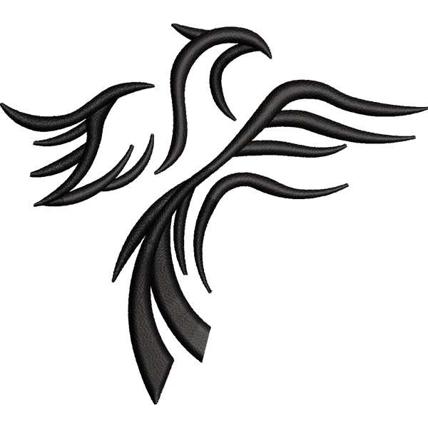Big Black Eagle Design