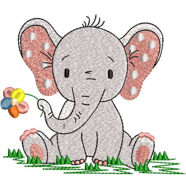 Cute Baby Elephant