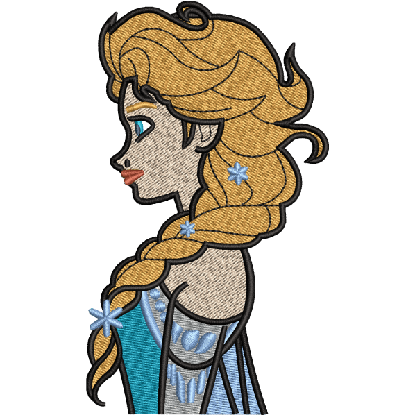 elsa cartoon design